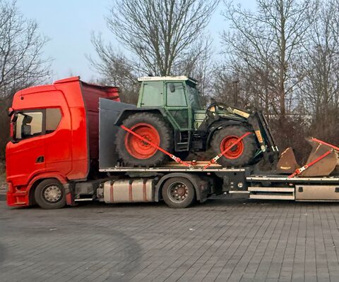 Landmaschinen Transport
